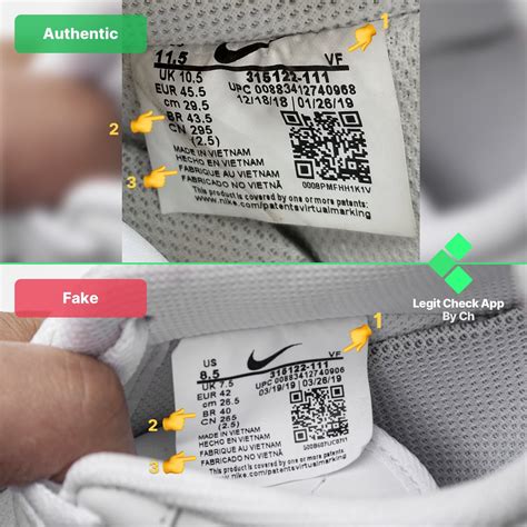 how can you tell if nikes are real or fake|how to identify nike sneakers.